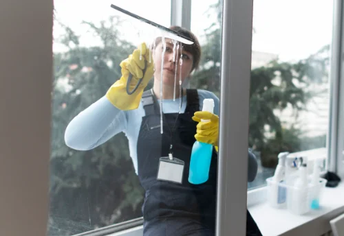 Nettoyage de vitres intérieures et extérieures à Folkling